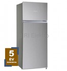Tesla RD2100MS1 felülfagyasztós hűtőszekrény, 166/41 liter, ezüst - 5 ÉV GARANCIA