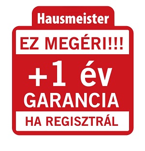 Hausmeister garancia + 1 év